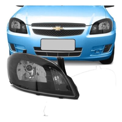 Semioptica Derecha Chevrolet Celta 2007 / 2016 Fondo Negro