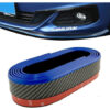 Spoiler Bumper Faldon Moldura De Paragolpe Carbono Azul Samurai
