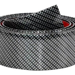 Protector Zocalo Carbono Goma Protector Paragolpe por Metro - 5cm Ancho