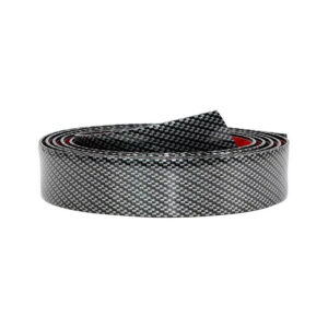 Protector Zocalo Carbono Goma Protector Paragolpe por Metro - 3cm Ancho