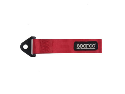 Cinta Cable Remolque Tuning Paragolpe Sparco Roja