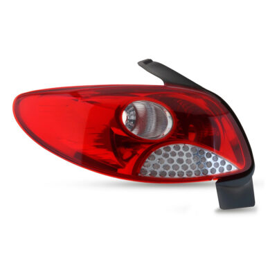 Faro Trasero Peugeot 207 Compact Izquierdo 3 y 5 Puertas Hatch ( Marcha Atras Cromada )