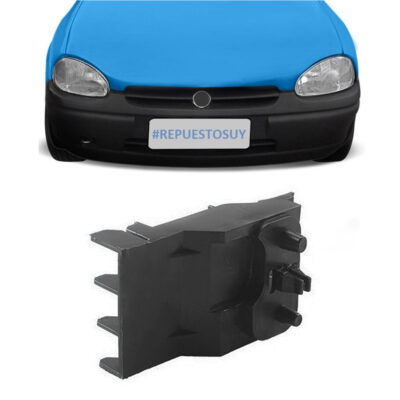 Soporte - Guia de Paragolpe Delantero Derecho Chevrolet Corsa  1996 - 2010